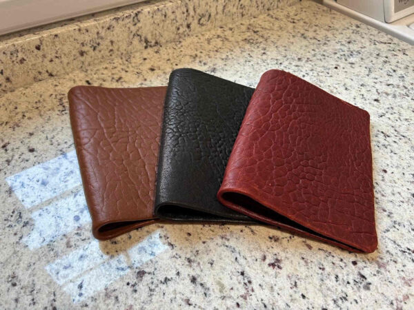 Textured Lambskin Half-Size Binder