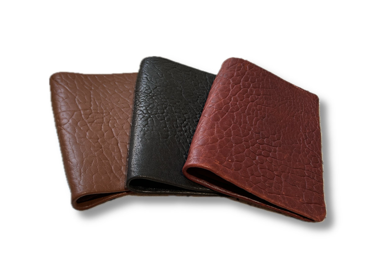 Textured Lambskin Half-Size Binder