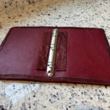 Textured Lambskin Half-Size Binder - Image 5